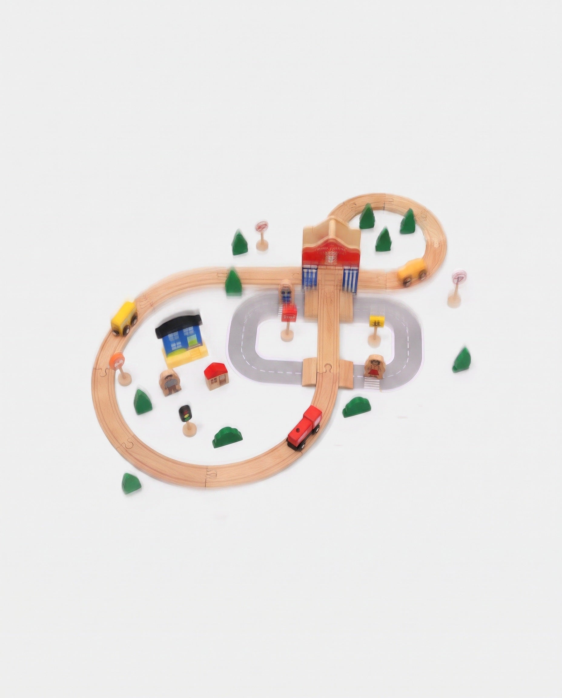 PerfectBaby™ Wooden Train Set — photo 1