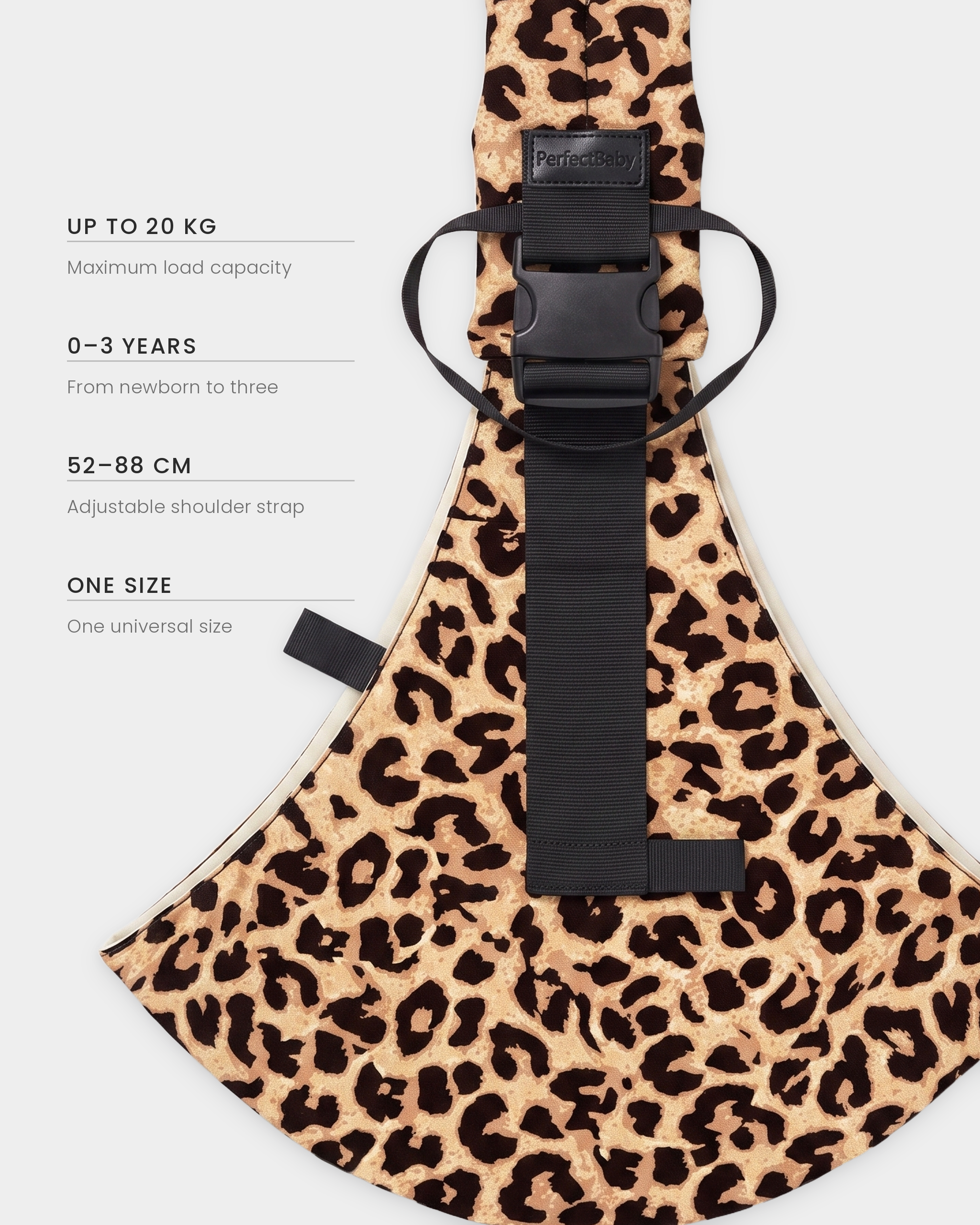 PerfectBaby™ KANGA — Leopard Sand — photo 3