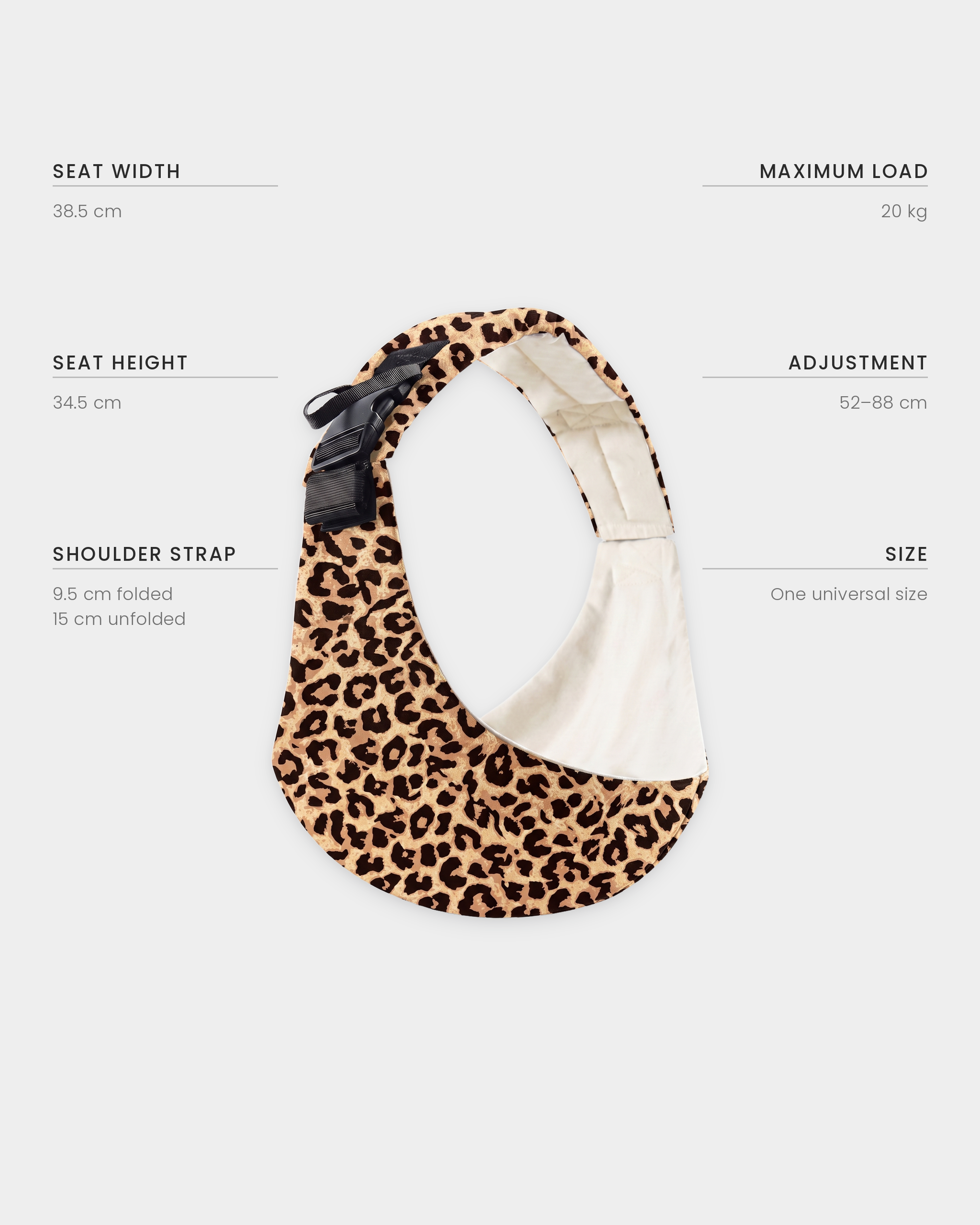 PerfectBaby™ KANGA — Leopard Sand — photo 4