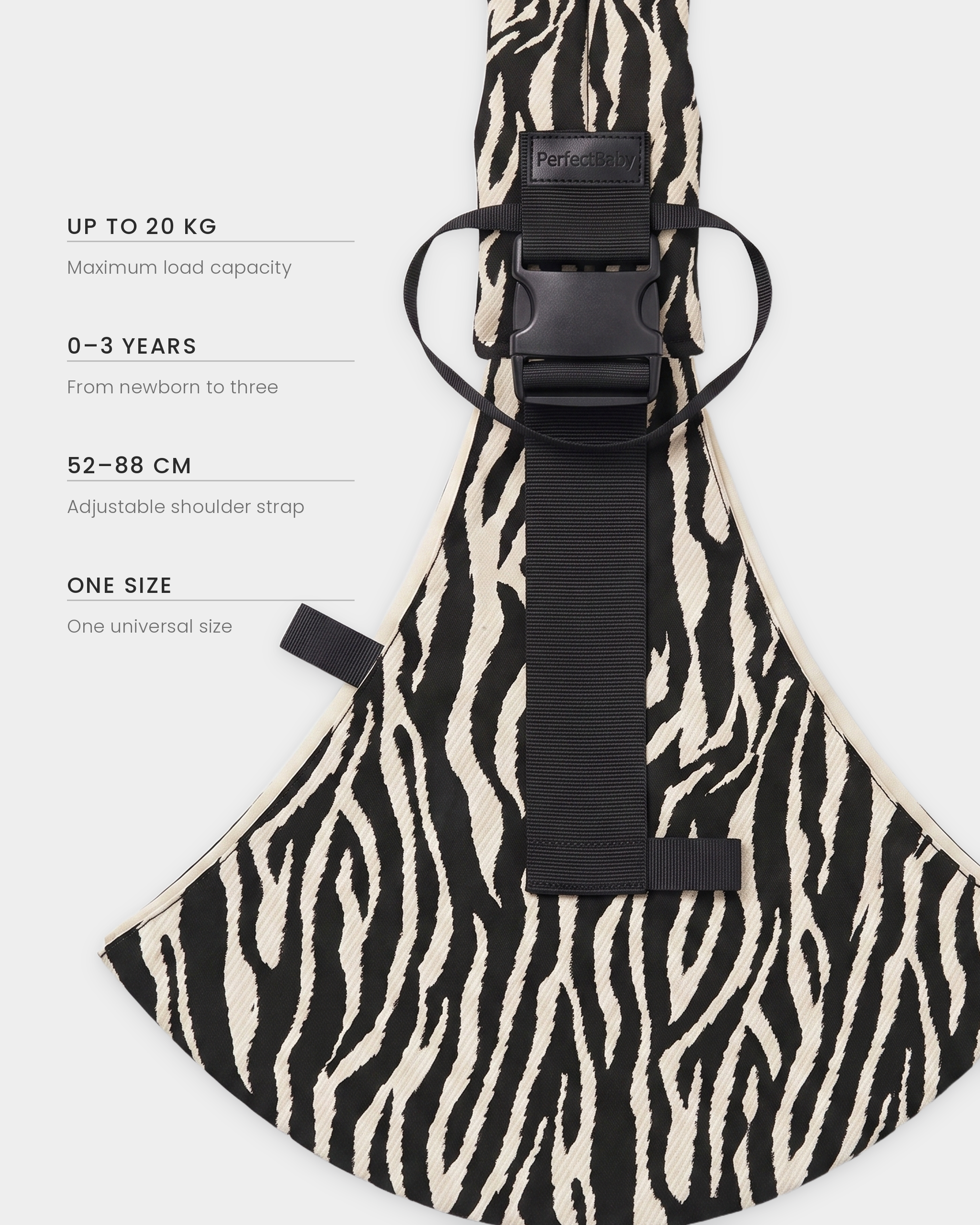 PerfectBaby™ KANGA — Zebra — photo 3