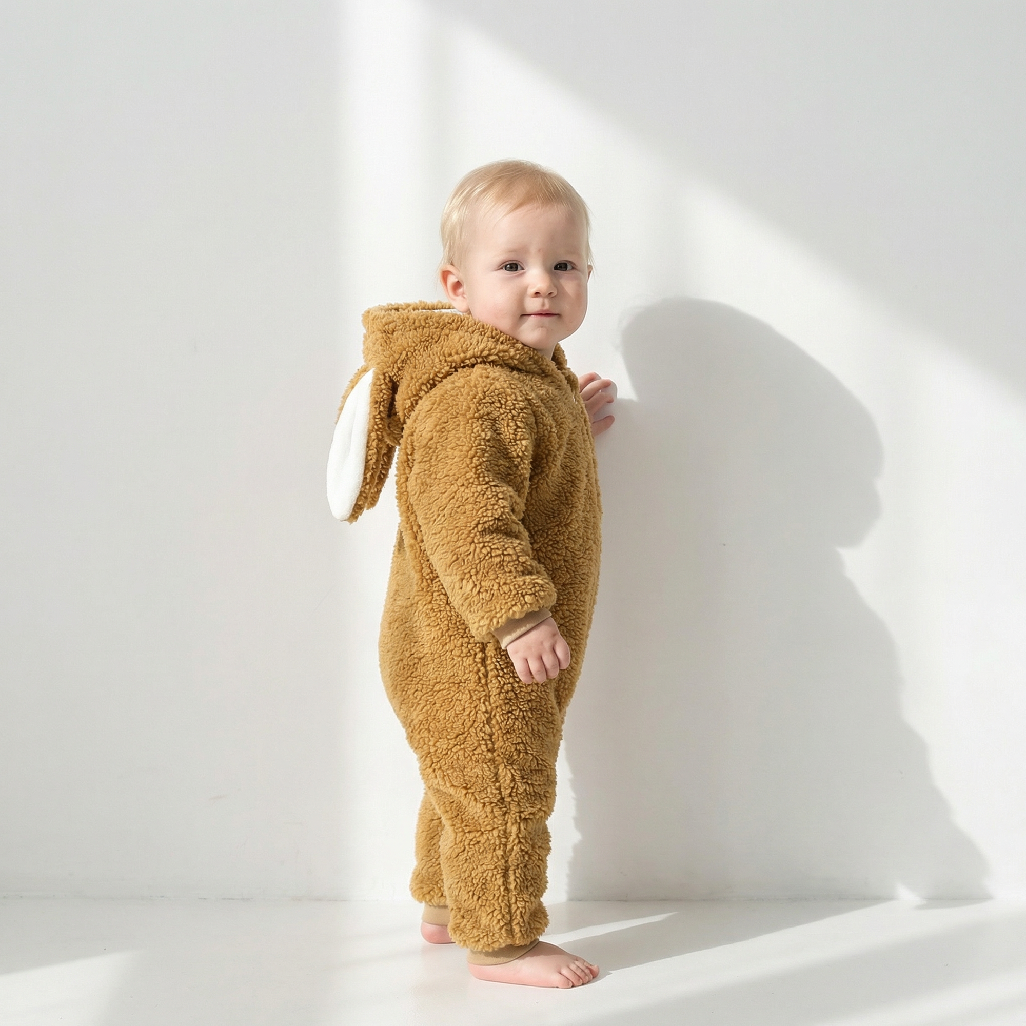 PerfectBaby™ Cashmere Cozy Bunny Romper — photo 3