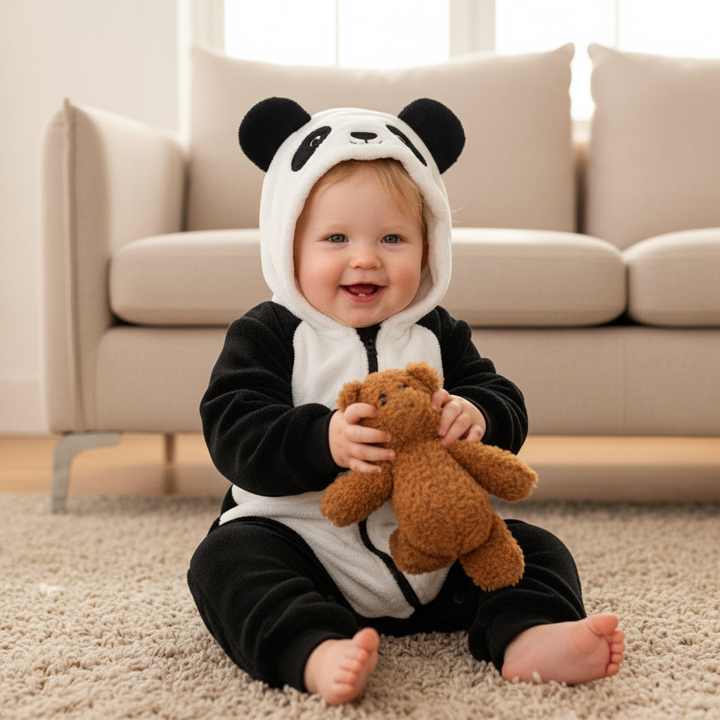 Panda Baby Romper