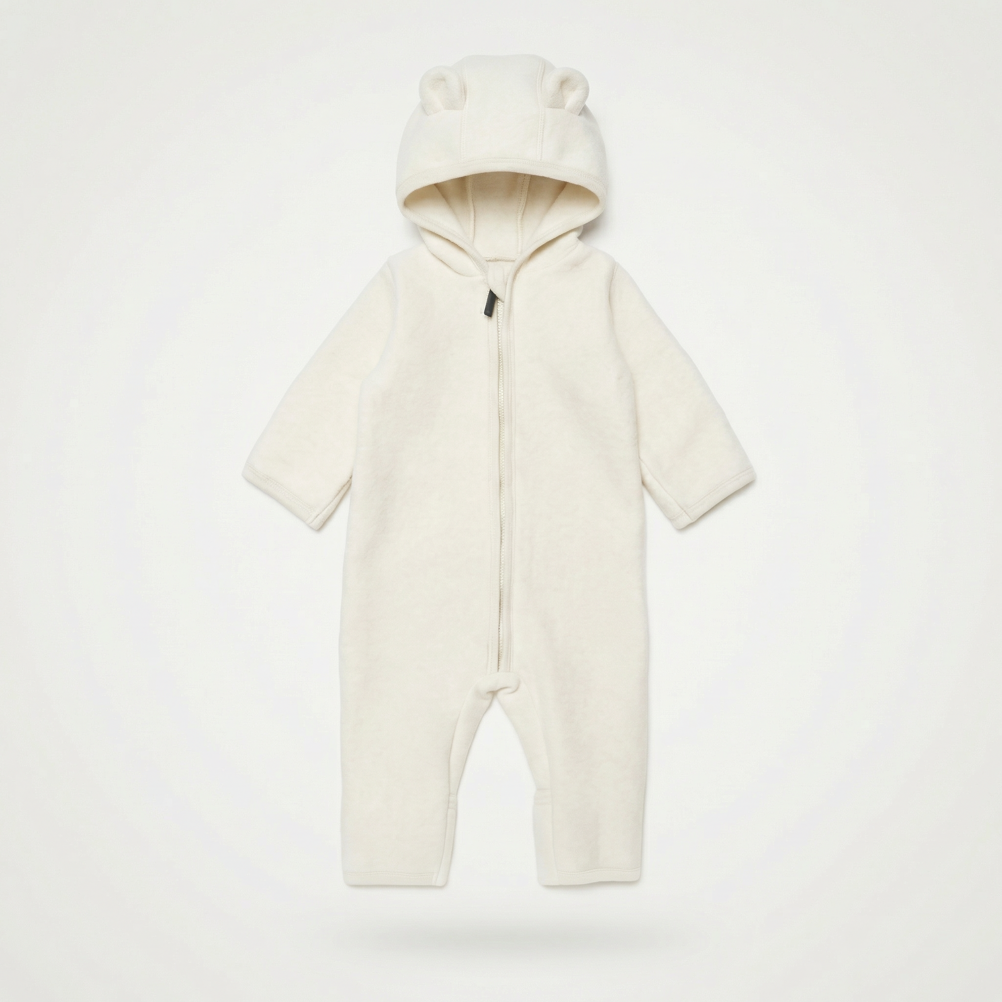 PerfectBaby™ Merino Wool Bear-Ear Romper — photo 6