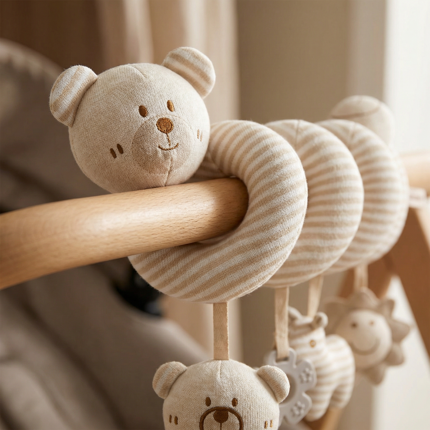 Organic Cotton Spiral Toy