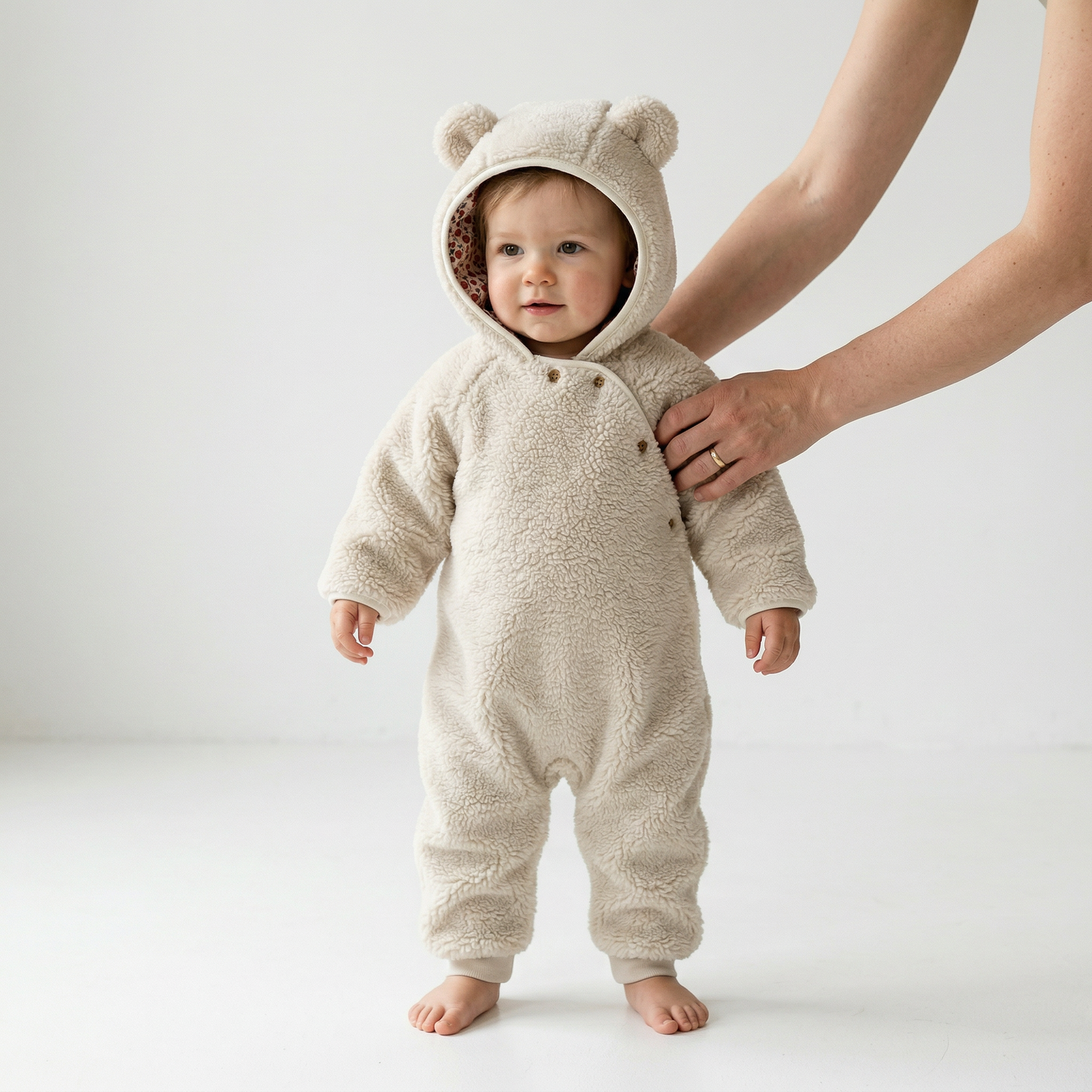 PerfectBaby™ Teddy Winter Jumpsuit premium baby winter outfit