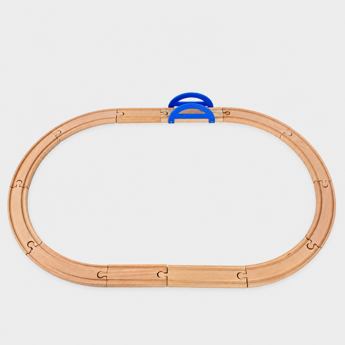 Wooden train track – Set 3