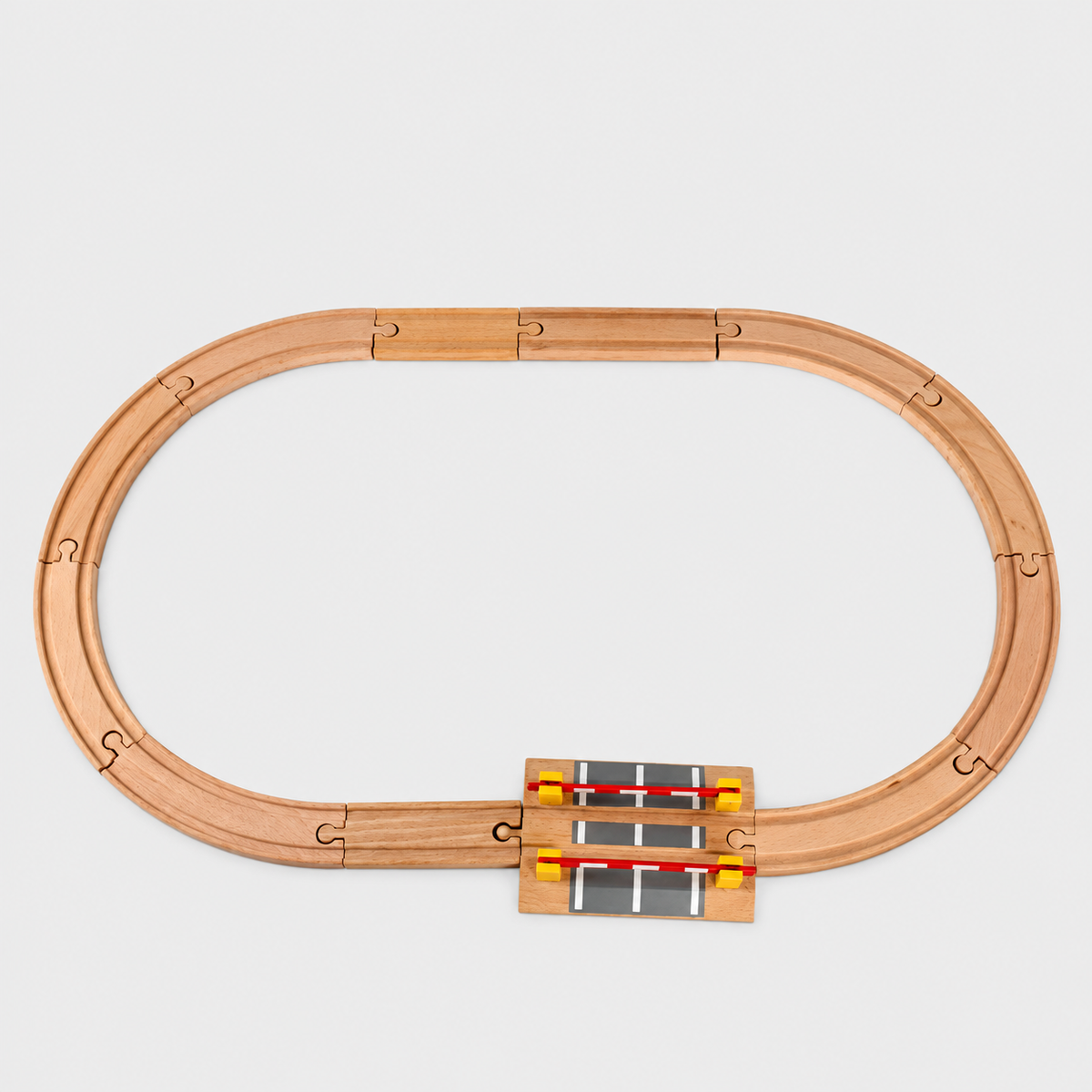 Wooden train track – Set 4