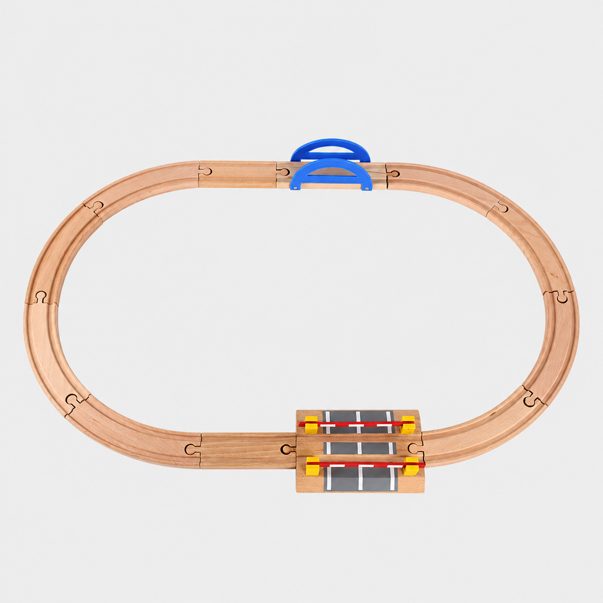 Wooden train track – Set 5
