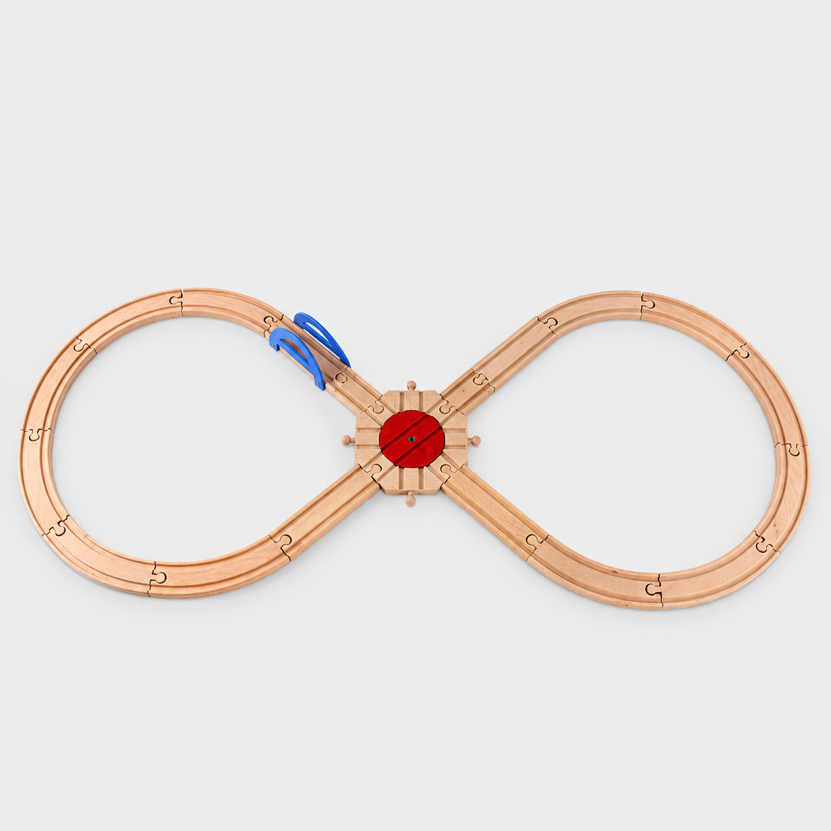 Wooden train track – Set 11