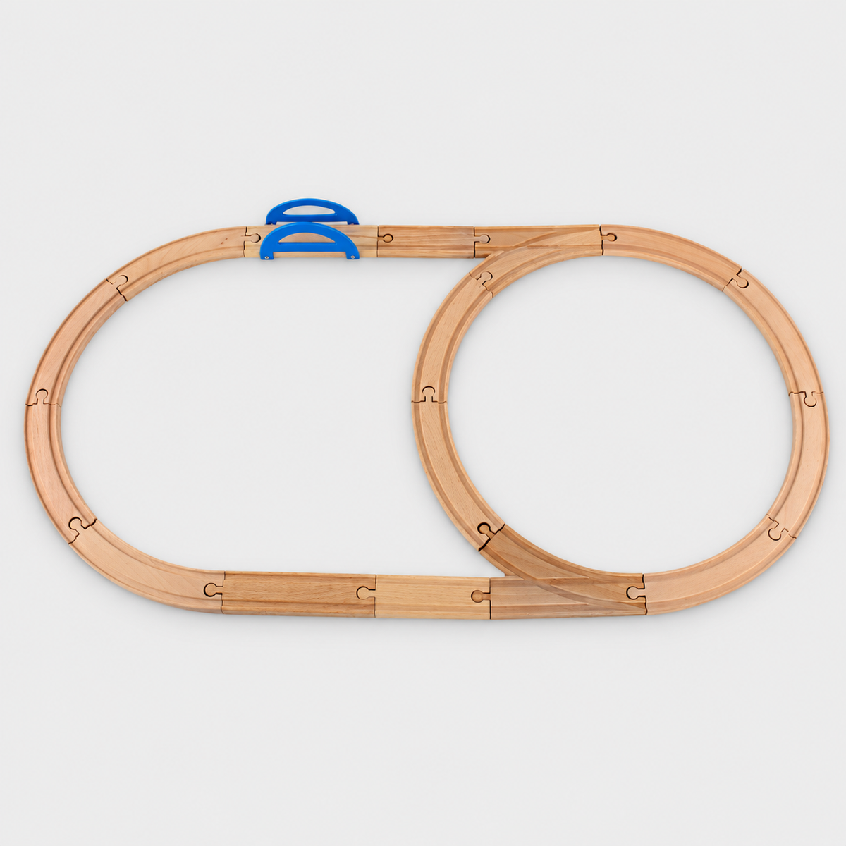 Wooden train track – Set 14