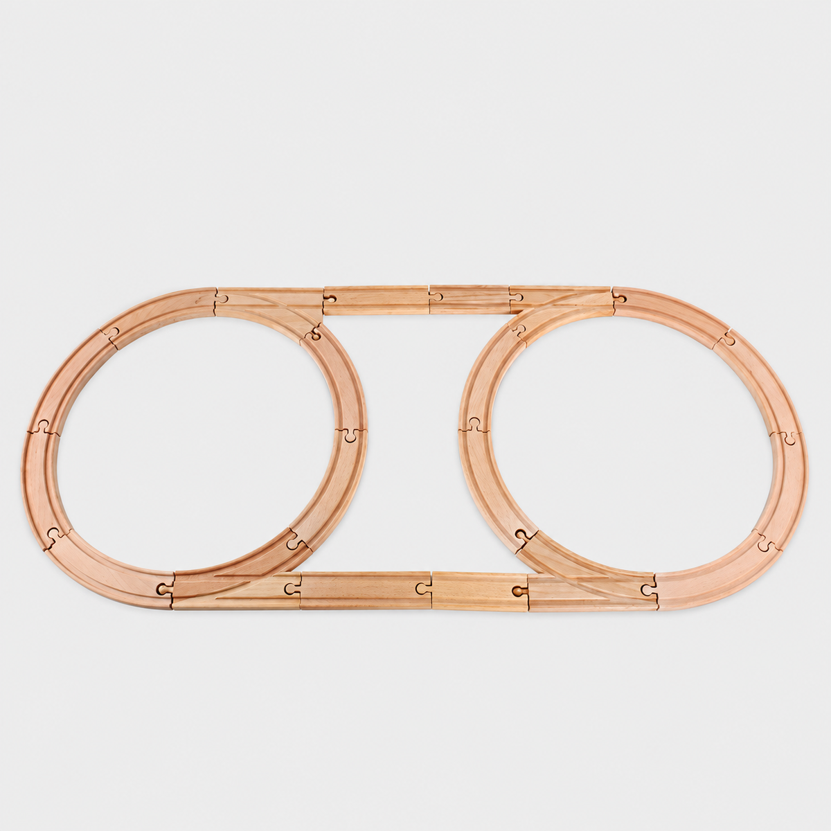 Wooden train track – Set 17