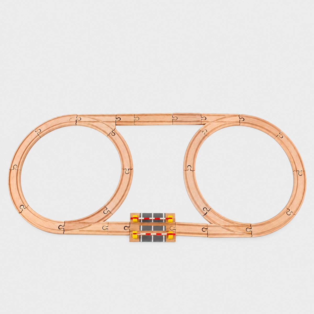 Wooden train track – Set 18