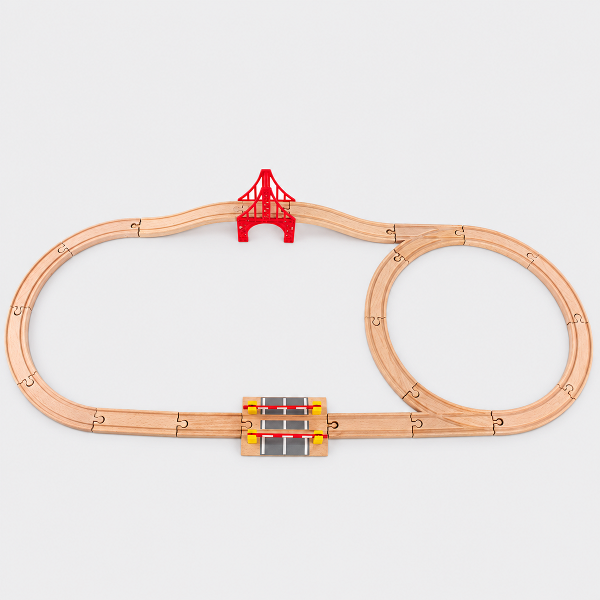 Wooden train track – Set 20