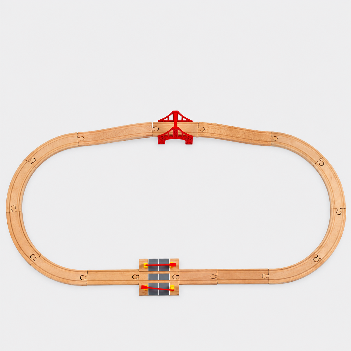Wooden train track – Set 22
