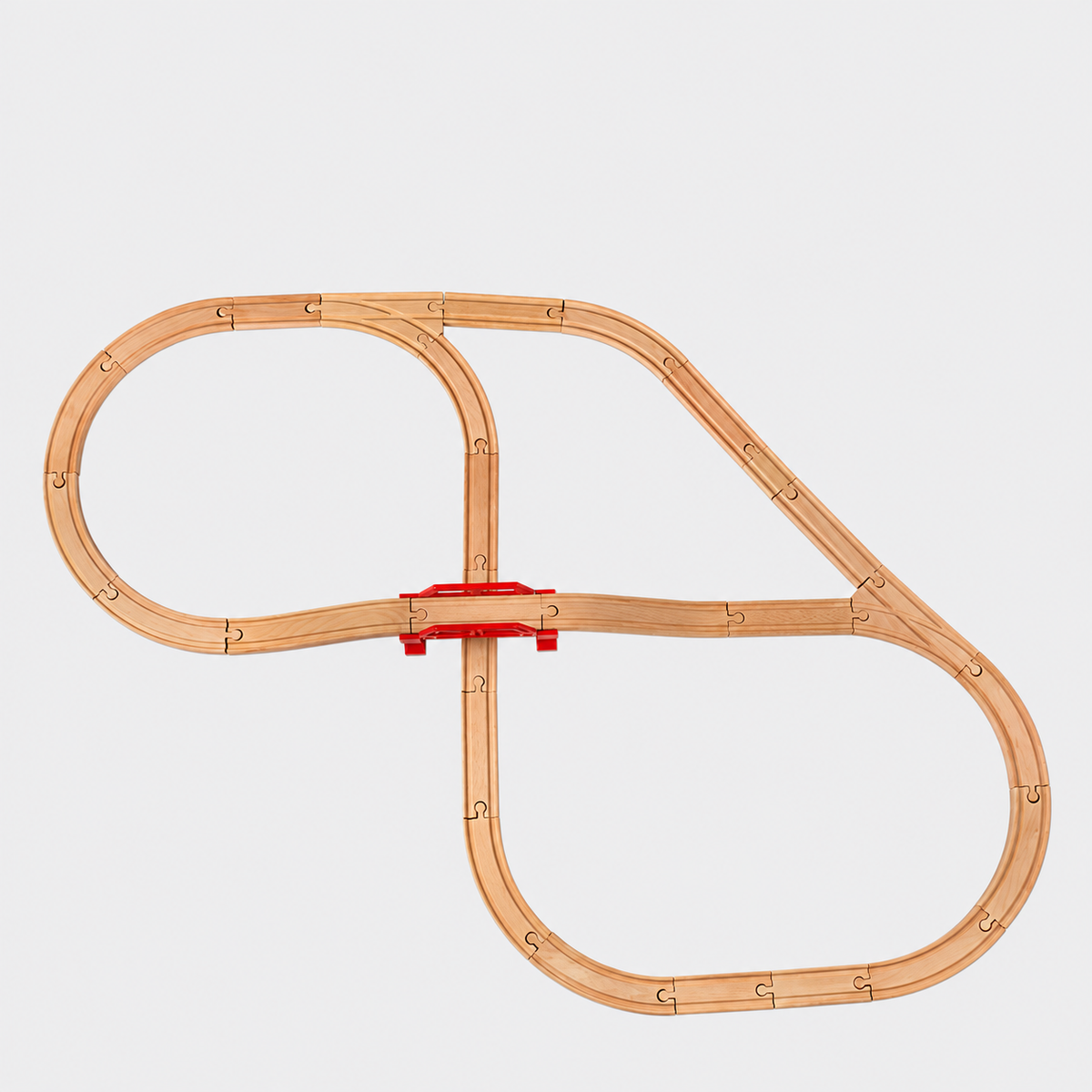 Wooden train track – Set 24