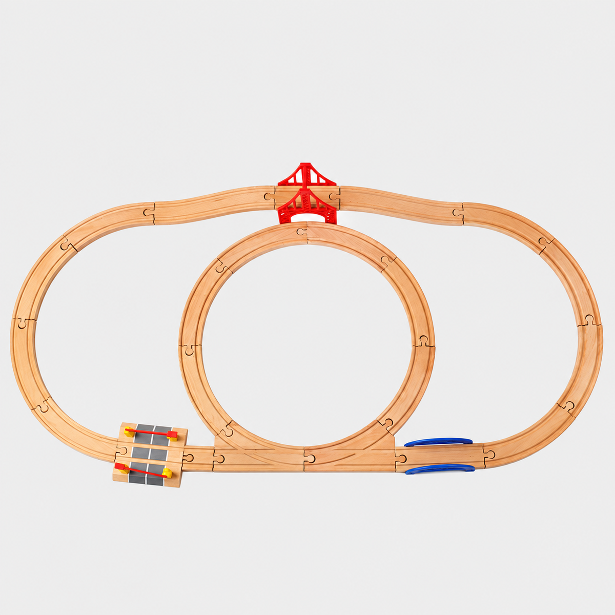 Wooden train track – Set 28