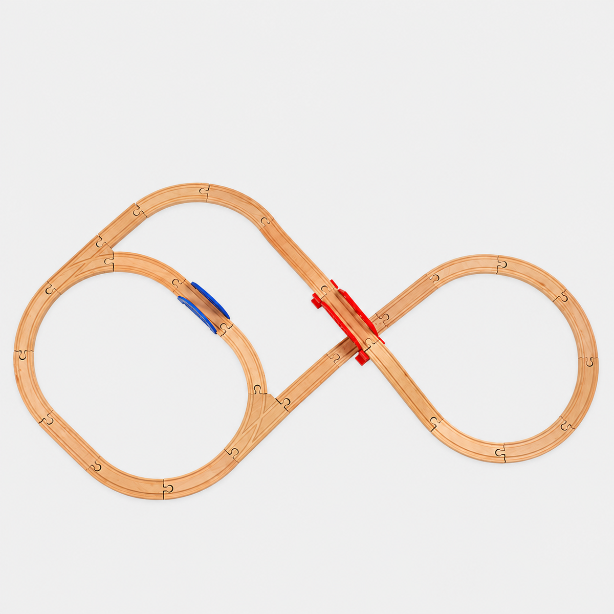 Wooden train track – Set 29