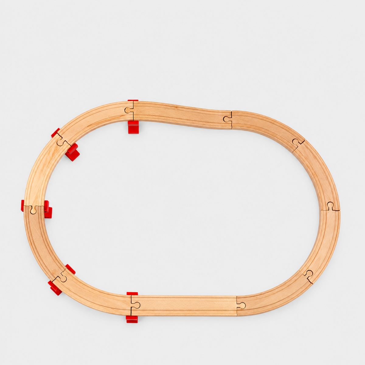 Wooden train track – Set 30