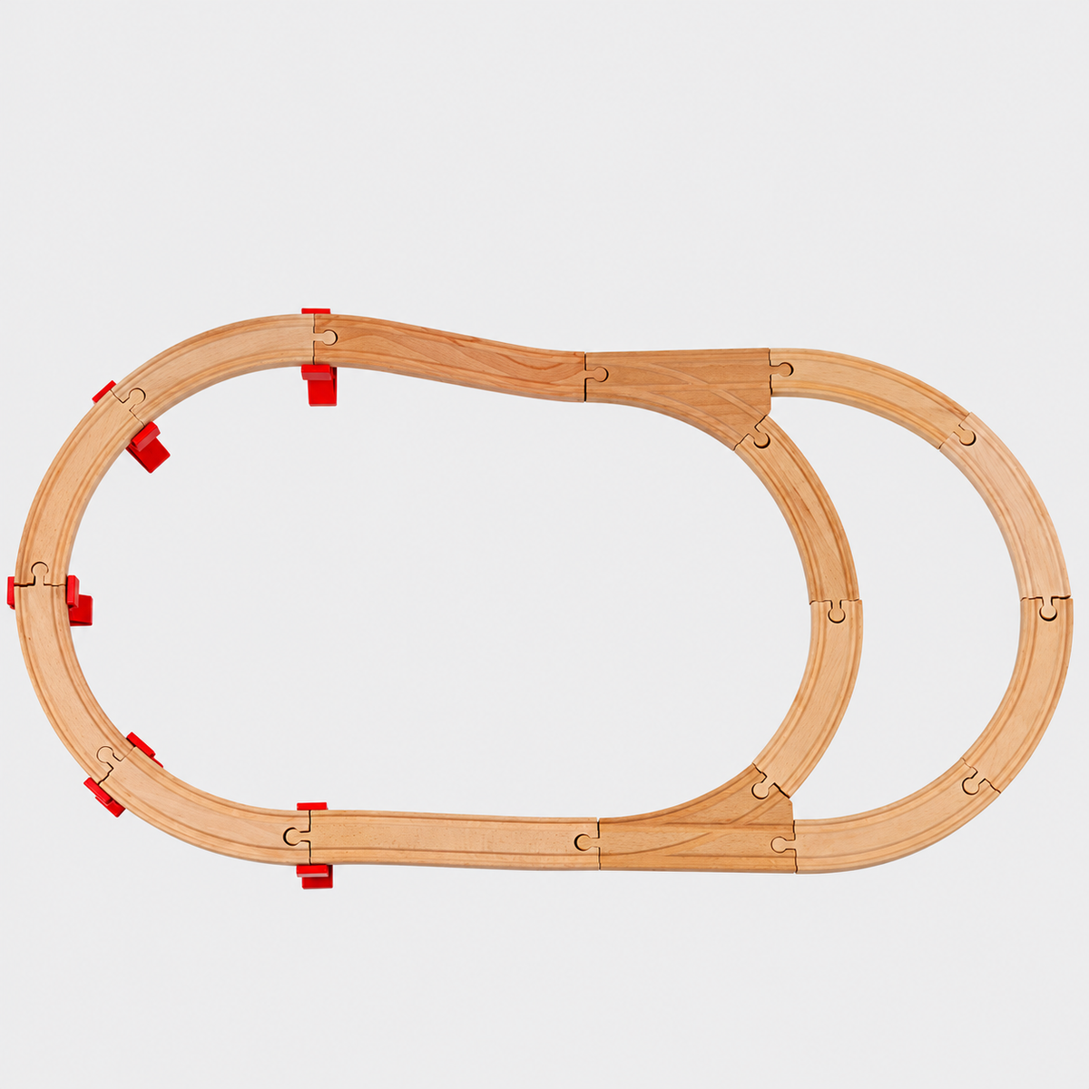 Wooden train track – Set 31