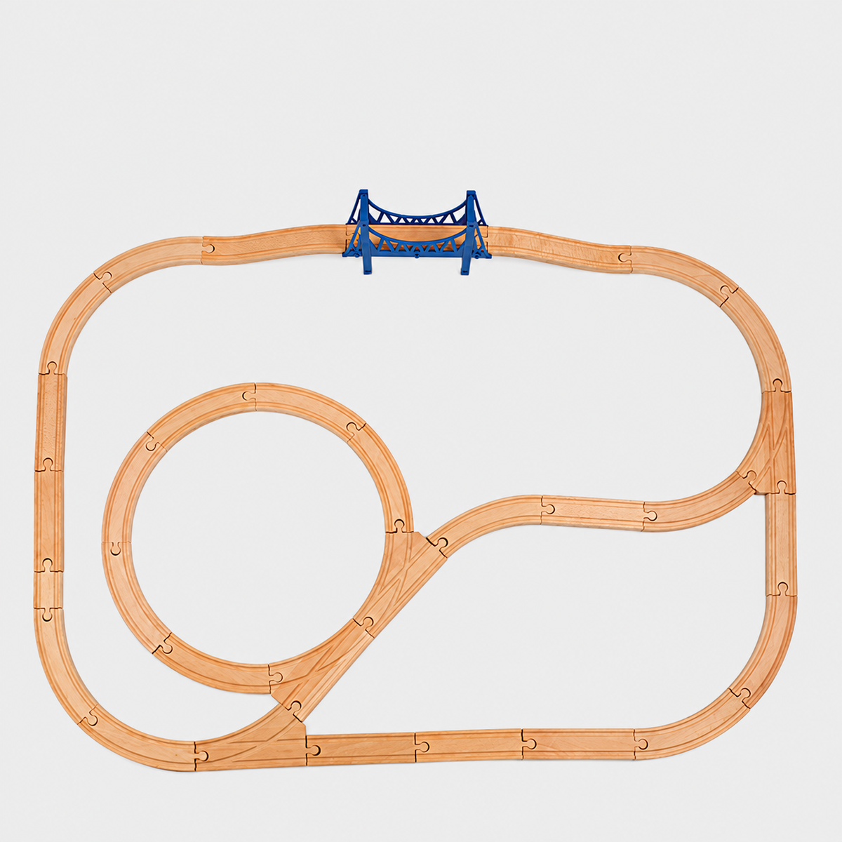 Wooden train track – Set 35