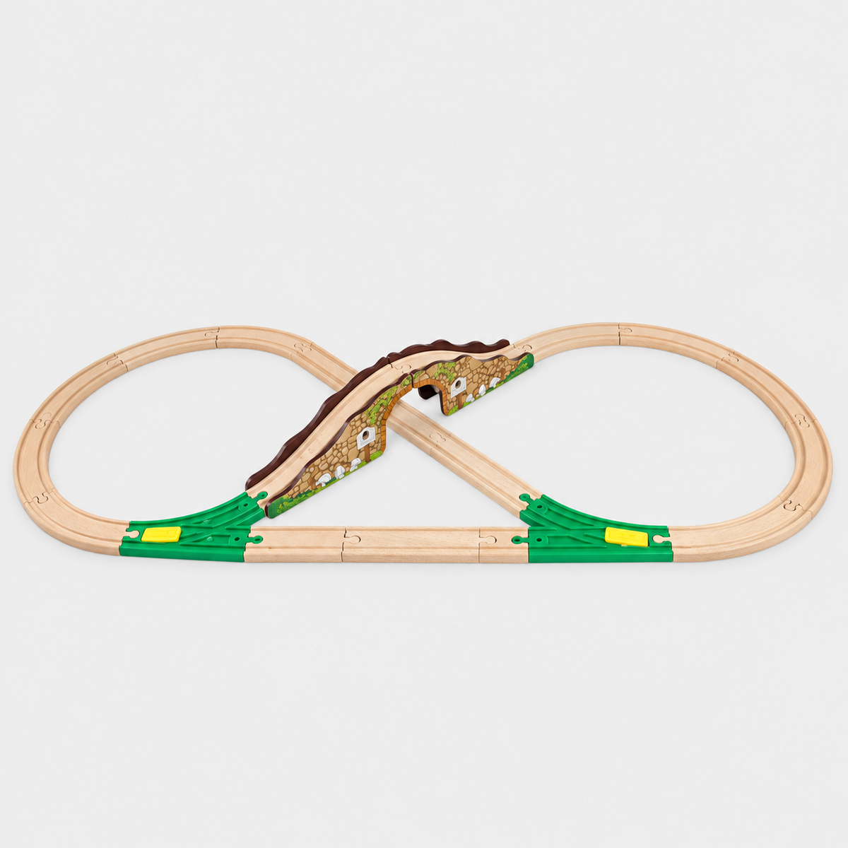 Wooden train track – Hill Crossing