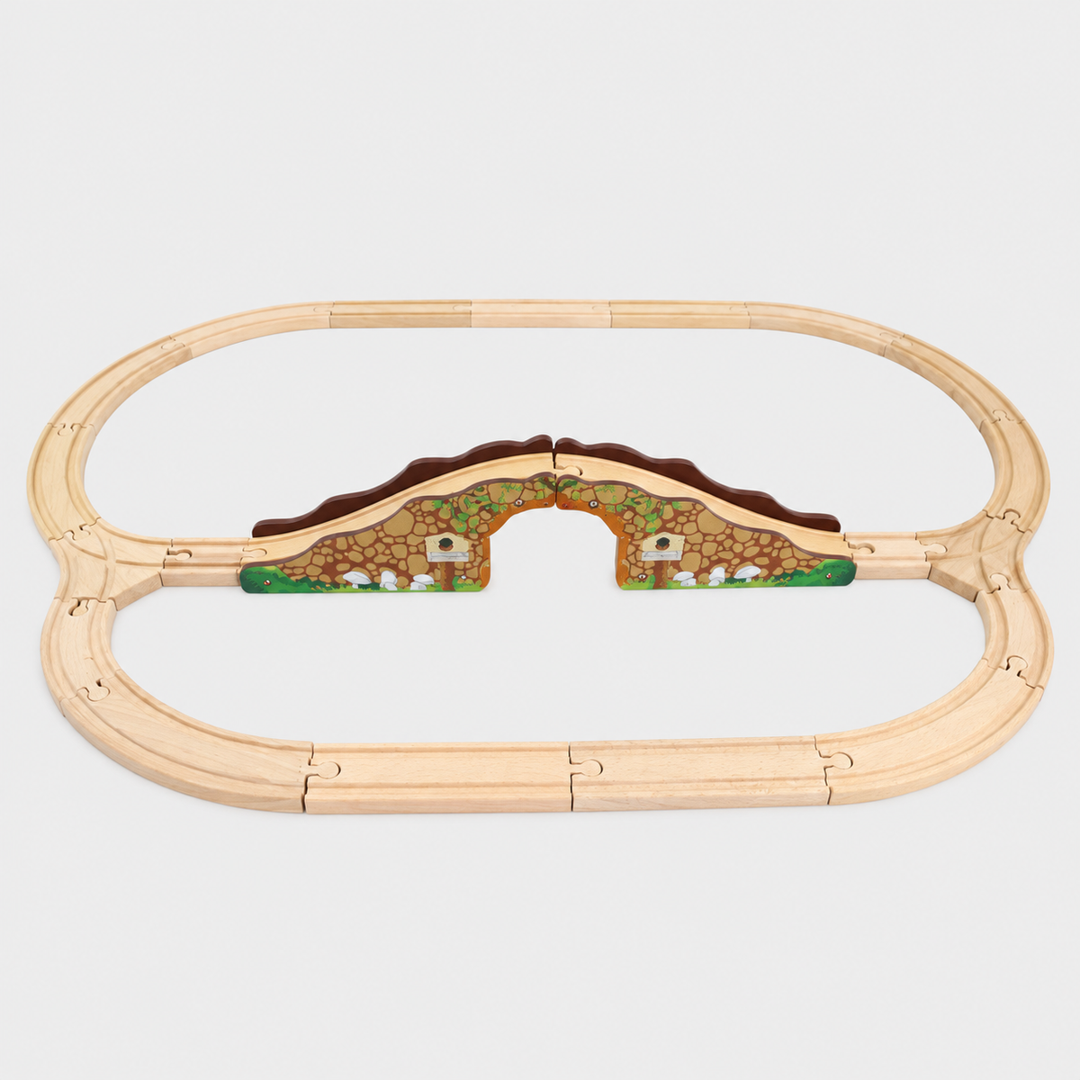 Wooden train track – West Lake