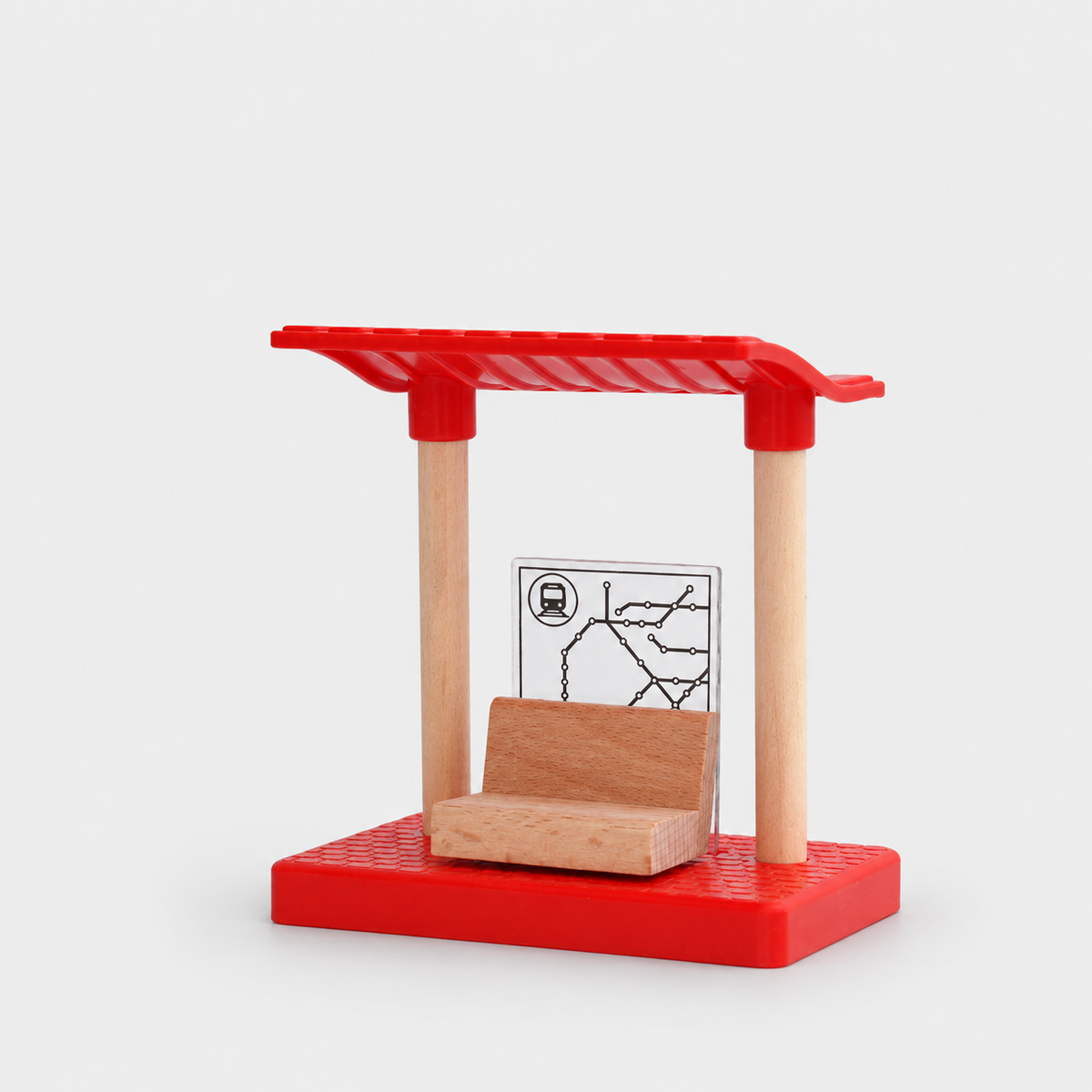 Waiting Shelter + Figure — product view