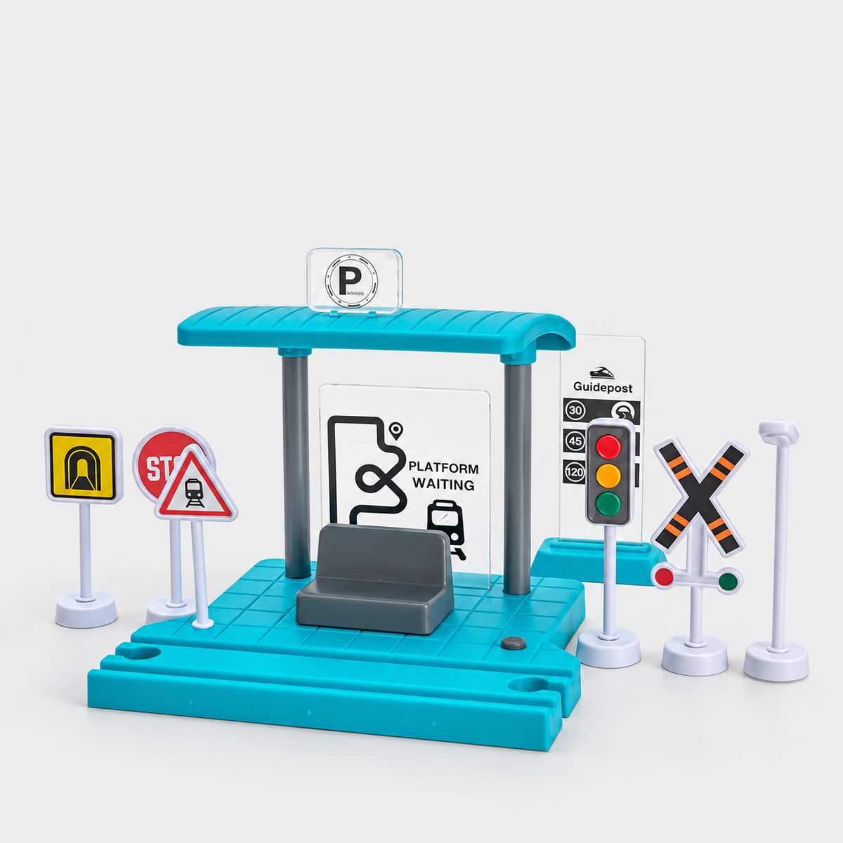 Sound & Light Stop – Teal — product view