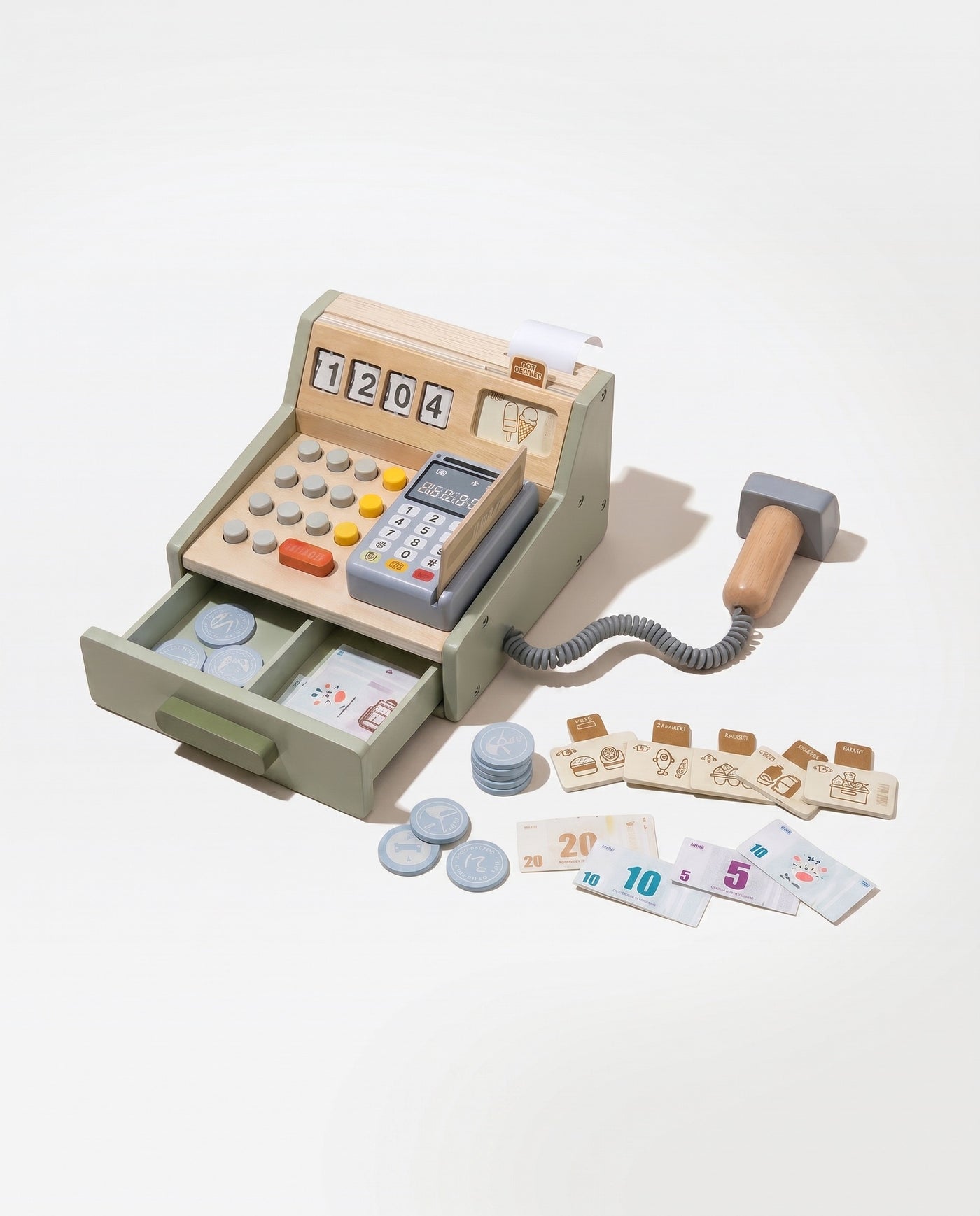 PerfectBaby™ Wooden Cash Register — photo 1