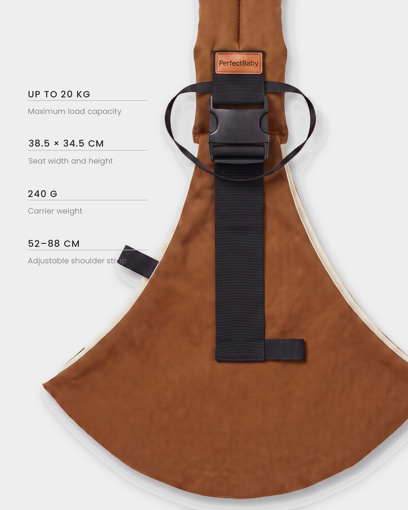 PerfectBaby™ KANGA — Cognac — photo 3