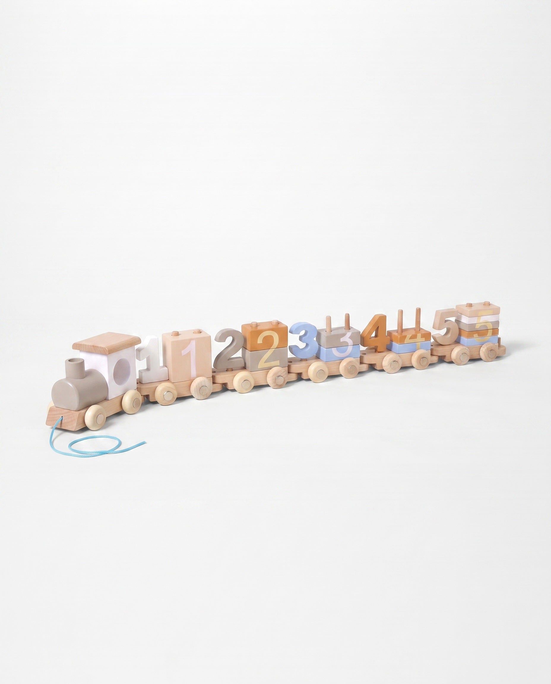 PerfectBaby Wooden Number Train