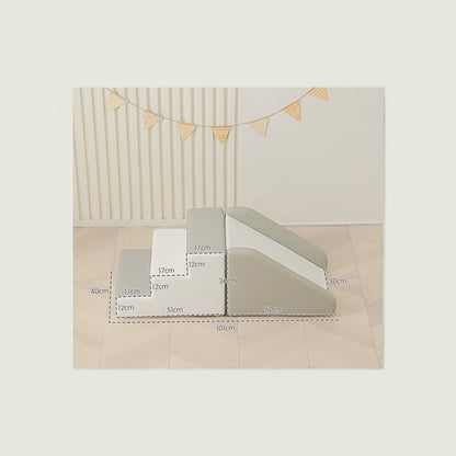 Measurement chart for mattress toppers with dimensions on a neutral background