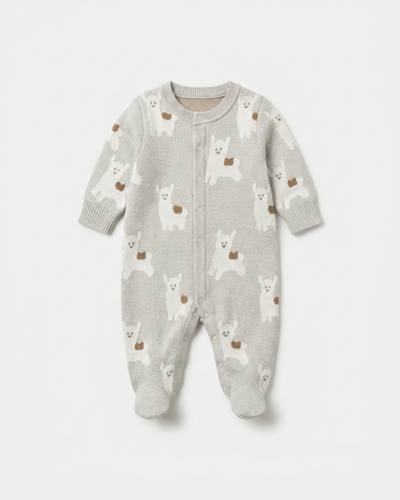 PerfectBaby™ Little Alpaca Knit Romper — photo 1