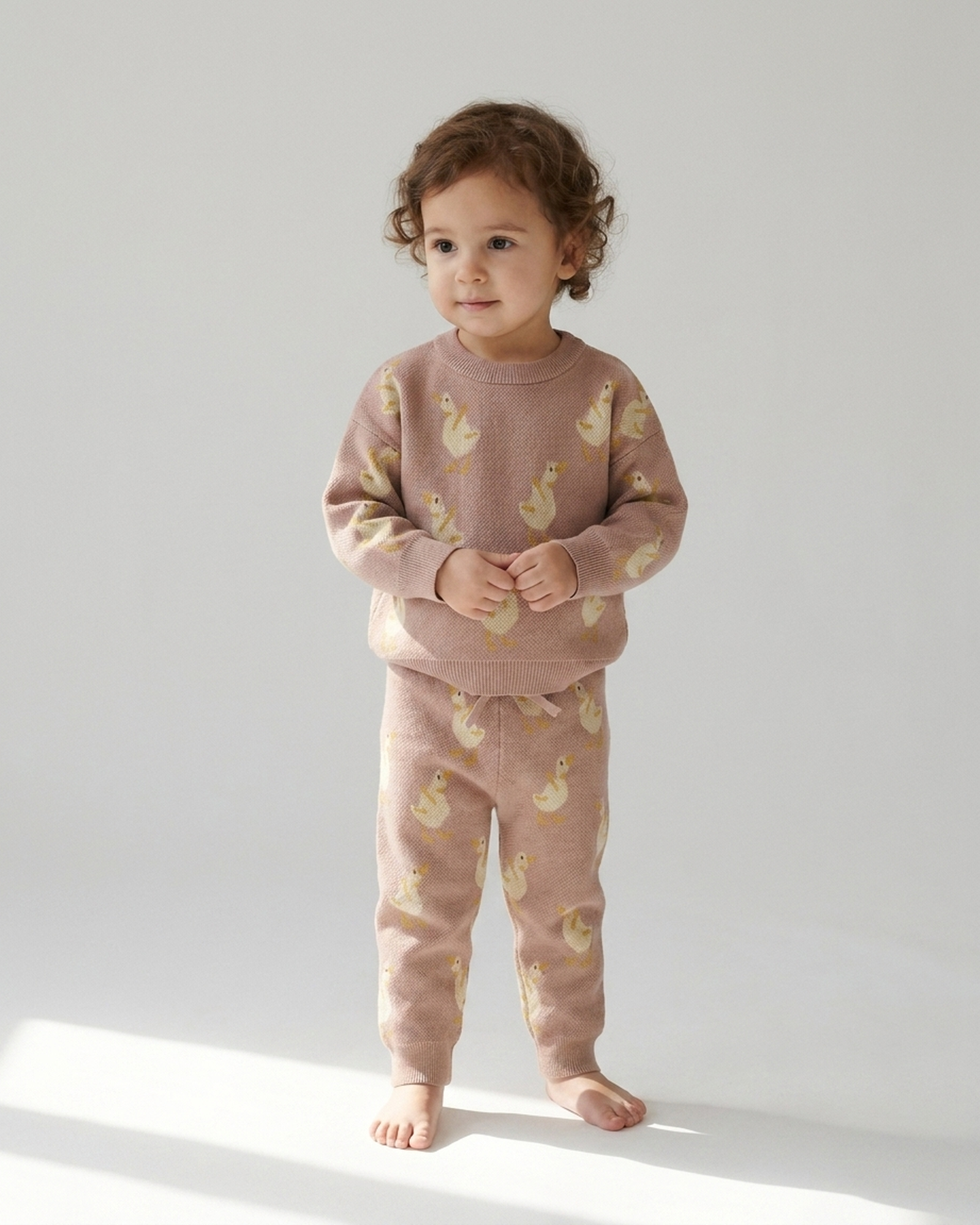 PerfectBaby™ Apricot Duck Knit Set
