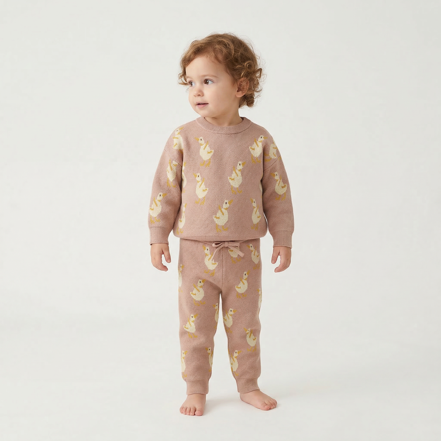 PB™ Apricot Duck Knit Set