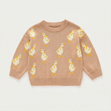 Apricot Duck Sweater