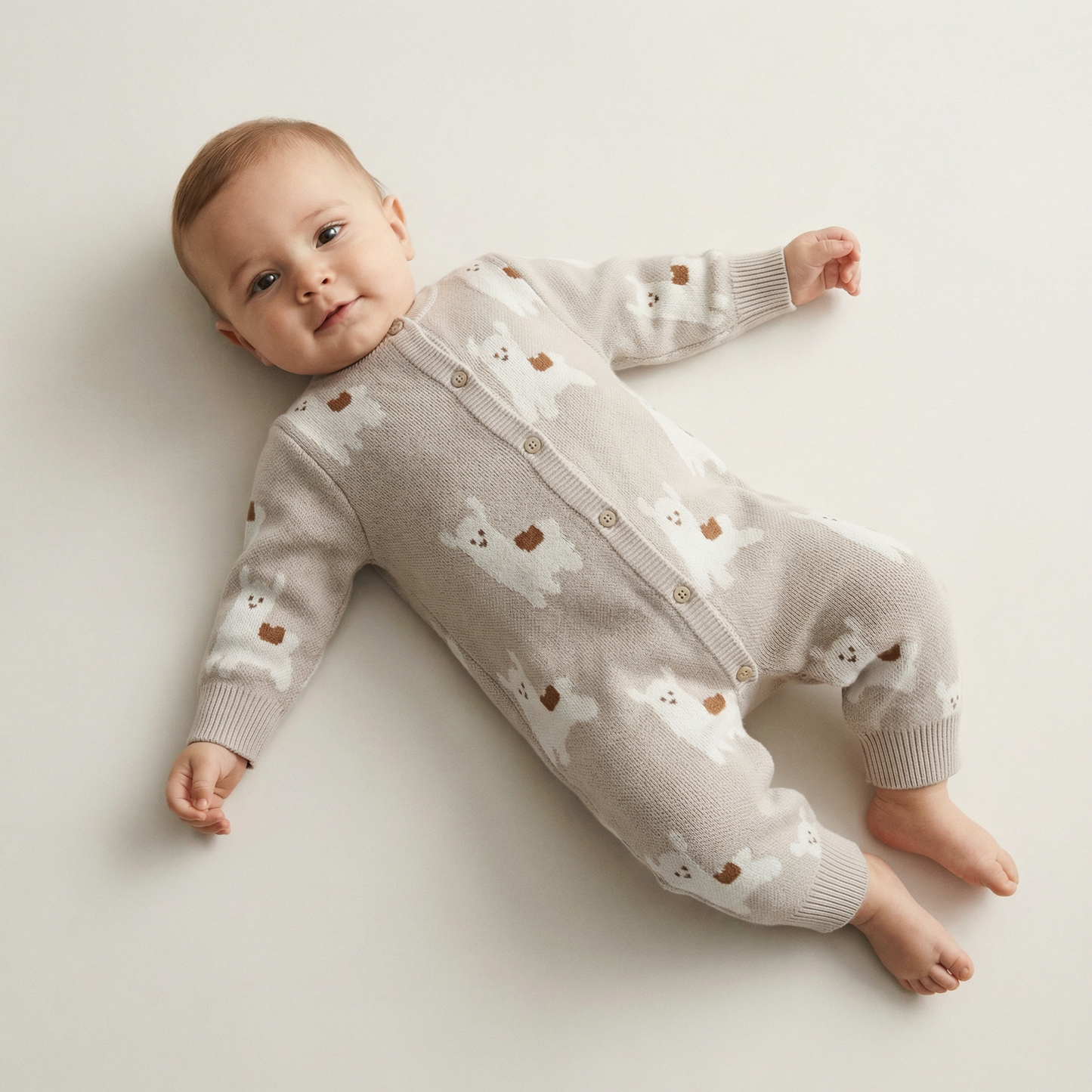 PB™ Little Alpaca Knit Romper