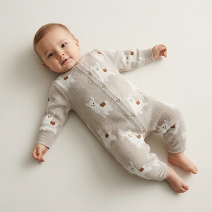 PB™ Little Alpaca Knit Romper