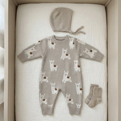 PB™ Little Alpaca Knit Romper