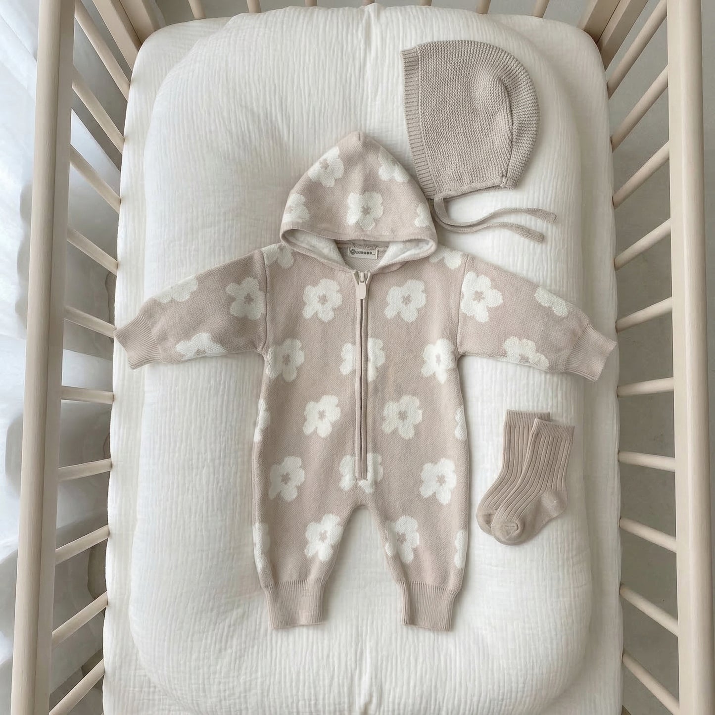 PB™ Flower Knit Romper