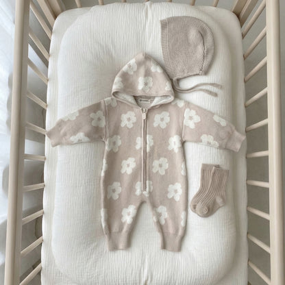 PB™ Flower Knit Romper