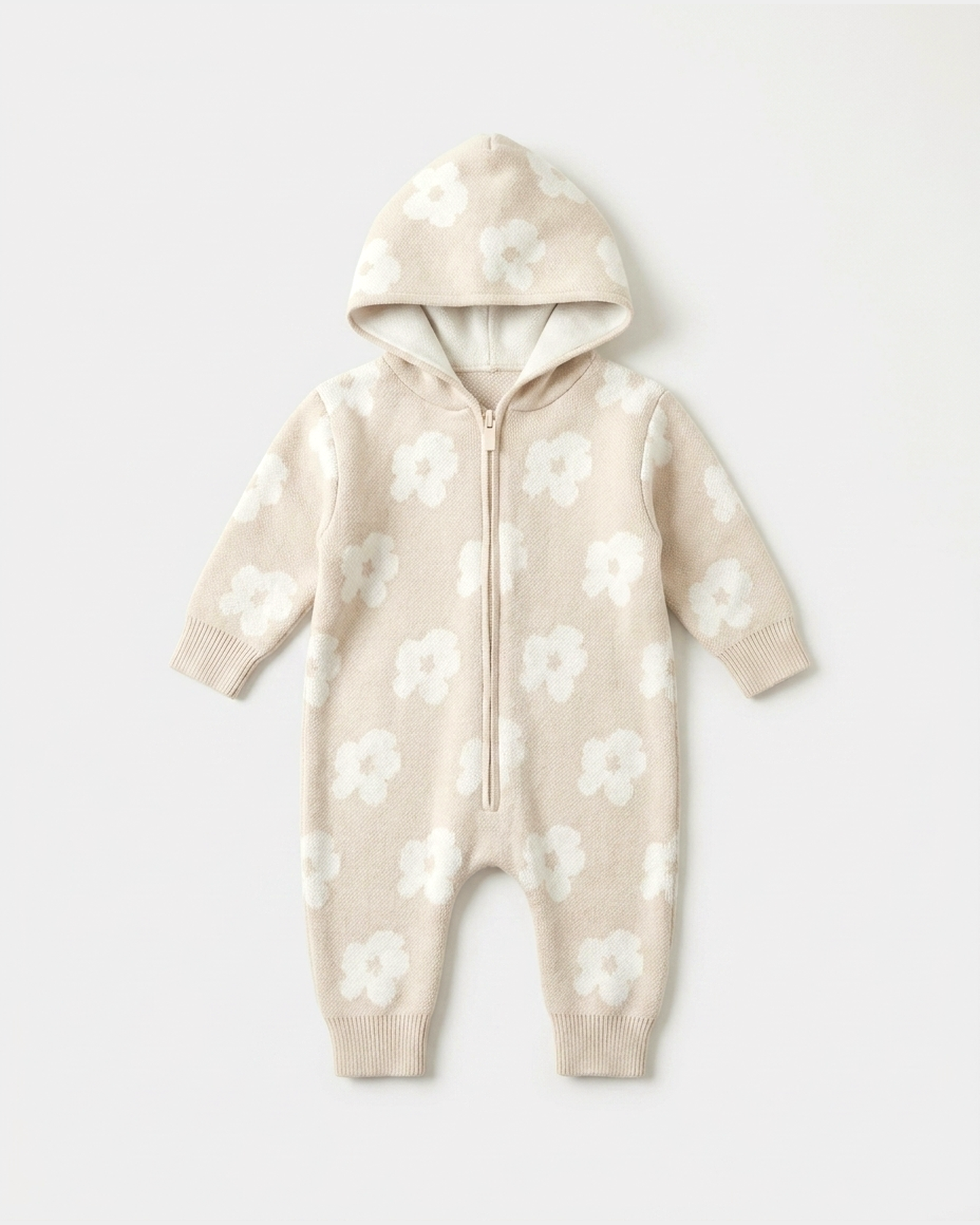 PerfectBaby™ Flower Knit Romper