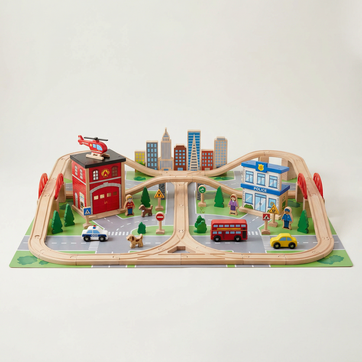 Deluxe Wooden Train
