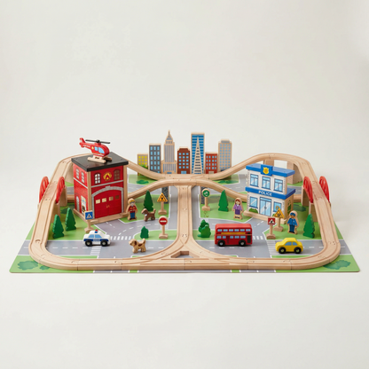 Deluxe Wooden Train