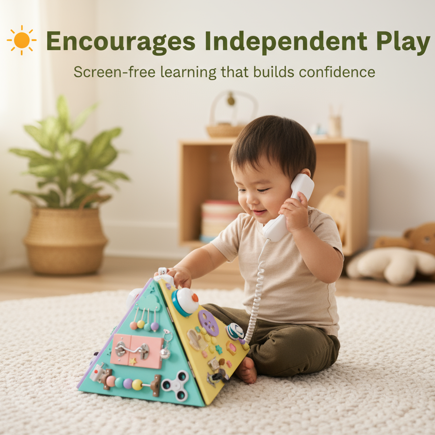 PerfectBaby™ Pyramid Busy Board — photo 6