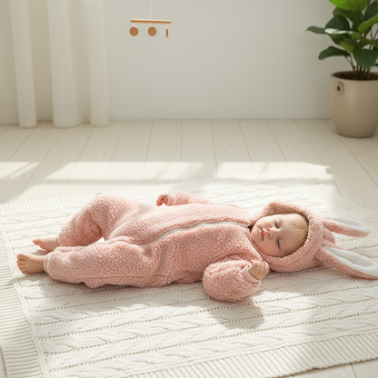 PerfectBaby™ Cashmere Cozy Bunny Romper