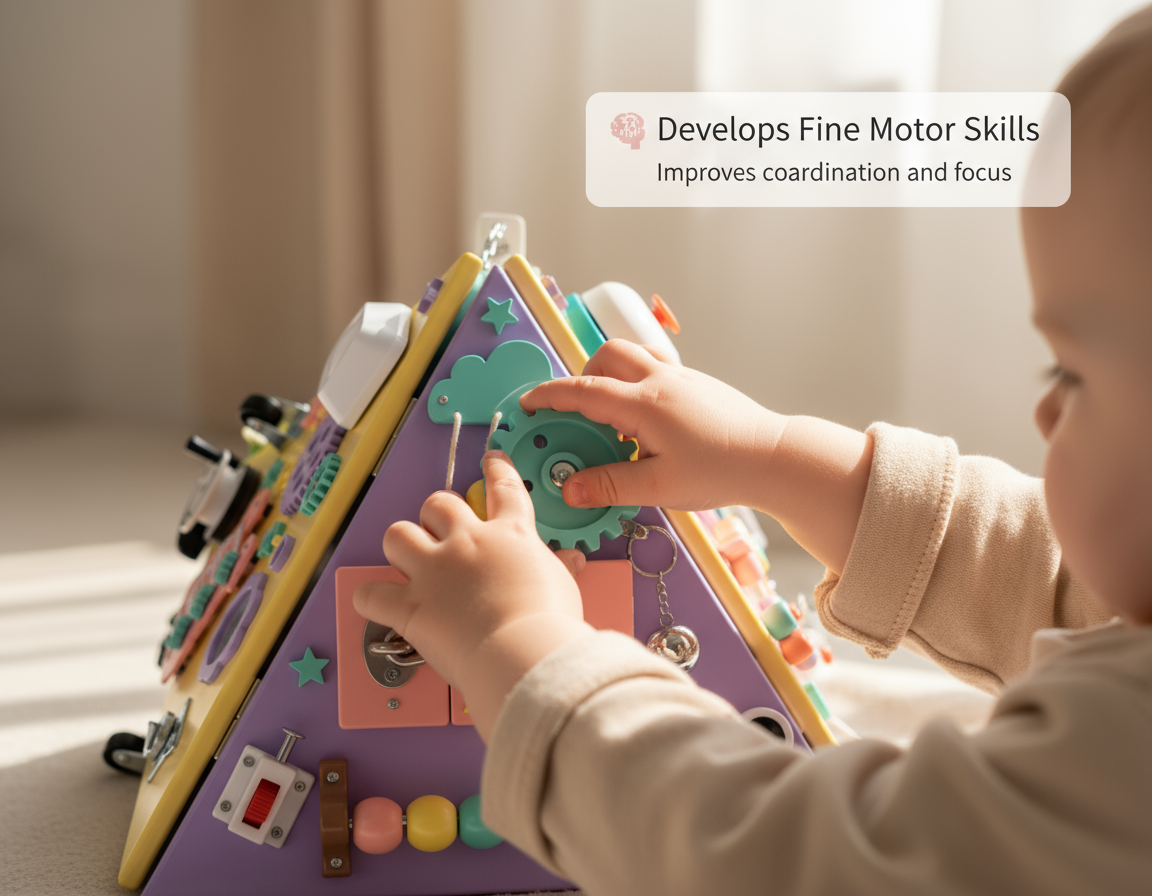 PerfectBaby™ Pyramid Busy Board