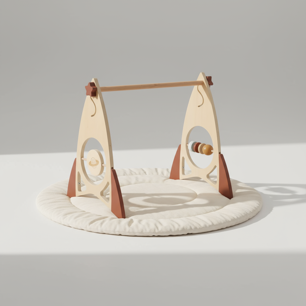 PerfectBaby™ Dream Arch Play Gym premium Montessori baby gym