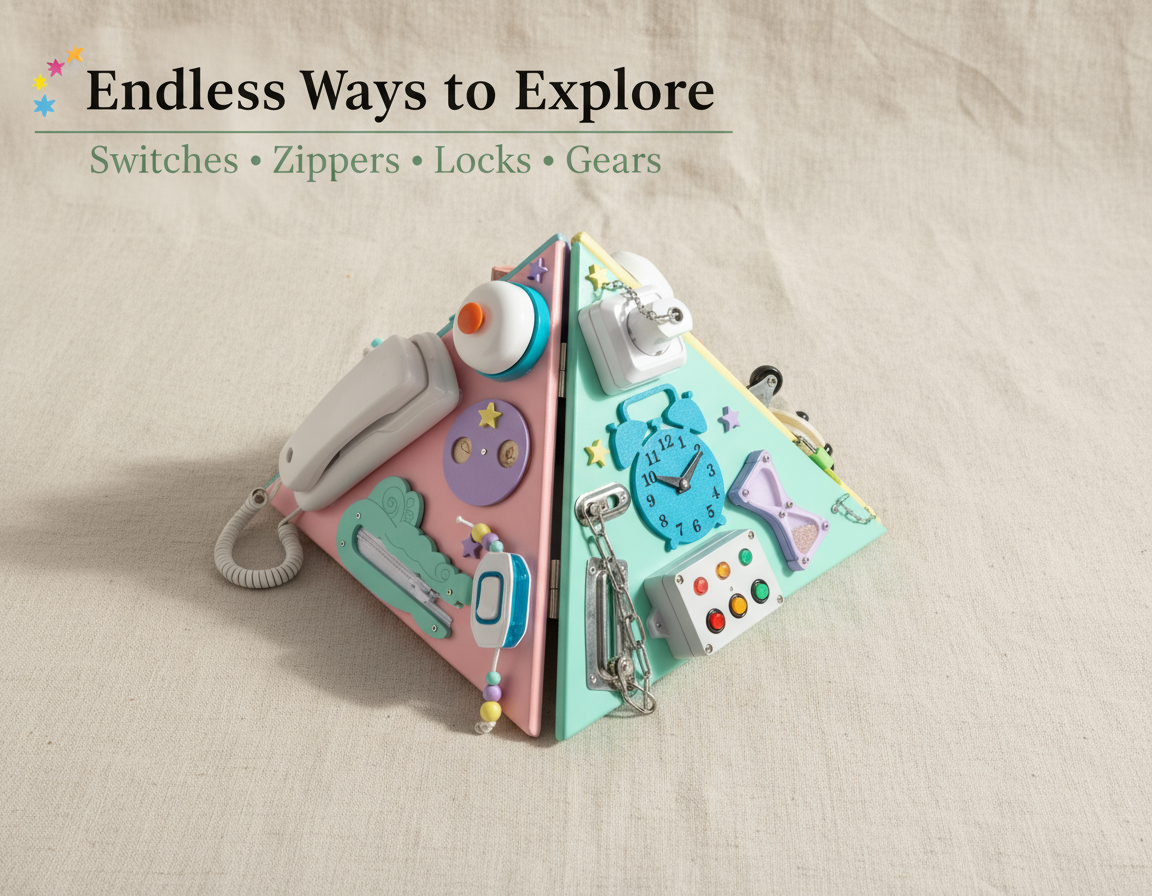 PerfectBaby™ Pyramid Busy Board