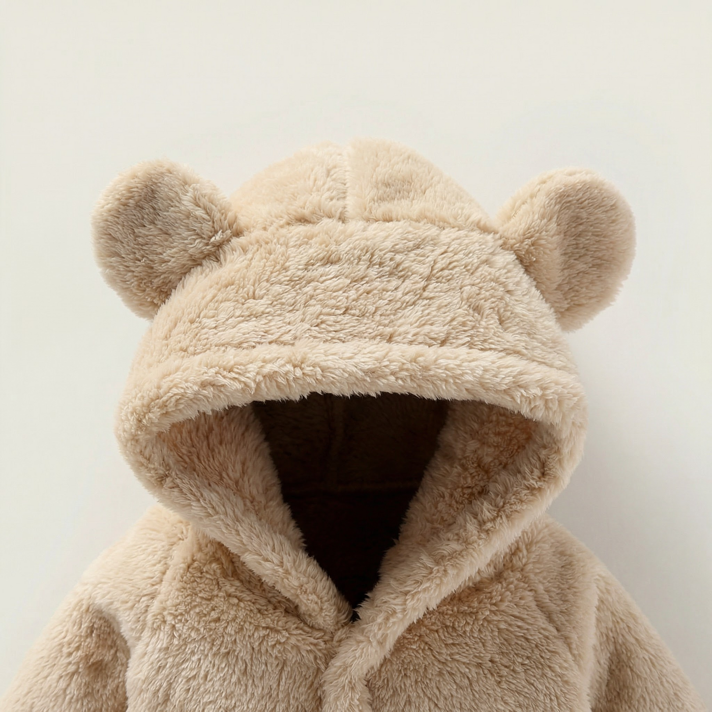 PerfectBaby™ Plush Baby Hooded Romper — photo 3